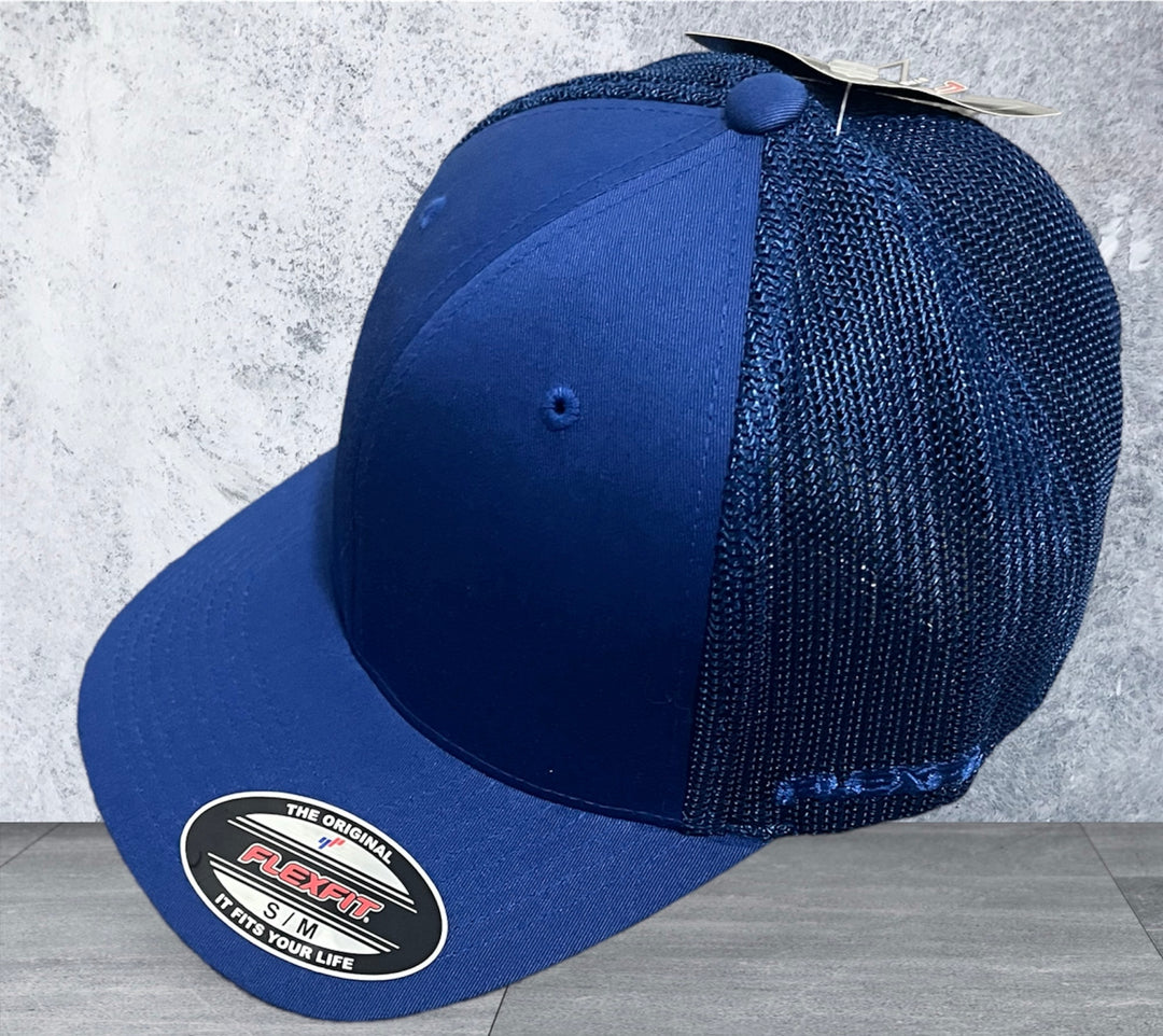 Blue Trucker Baseball Cap